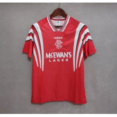 Rangers 96/97 Third Red Soccer Jersey